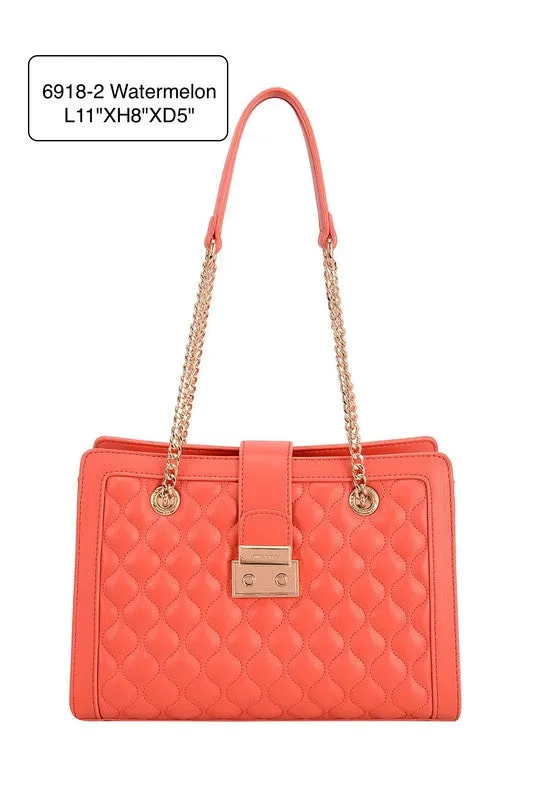 Quilted Satchel