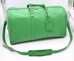 "Travel Gear" Duffle Bag (BOTTEGA GREEN)