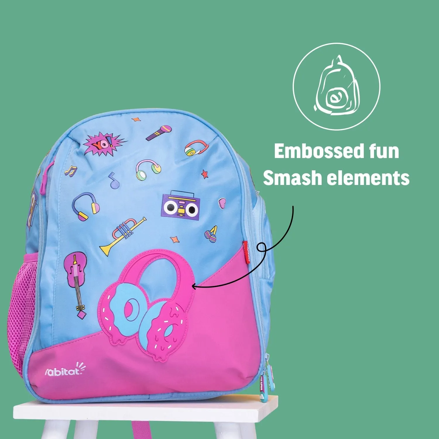 Rabitat Smash School Bag 14.5" - Shyguy