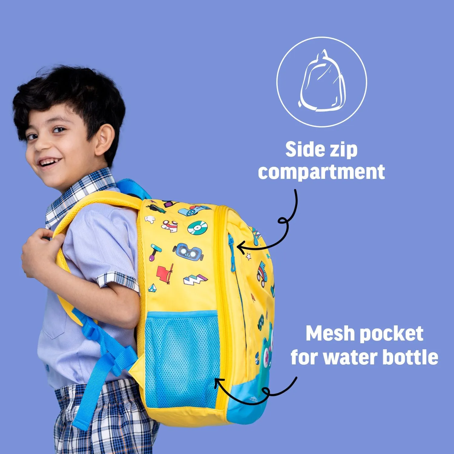 Rabitat Smash School Bag 14.5" - Shyguy