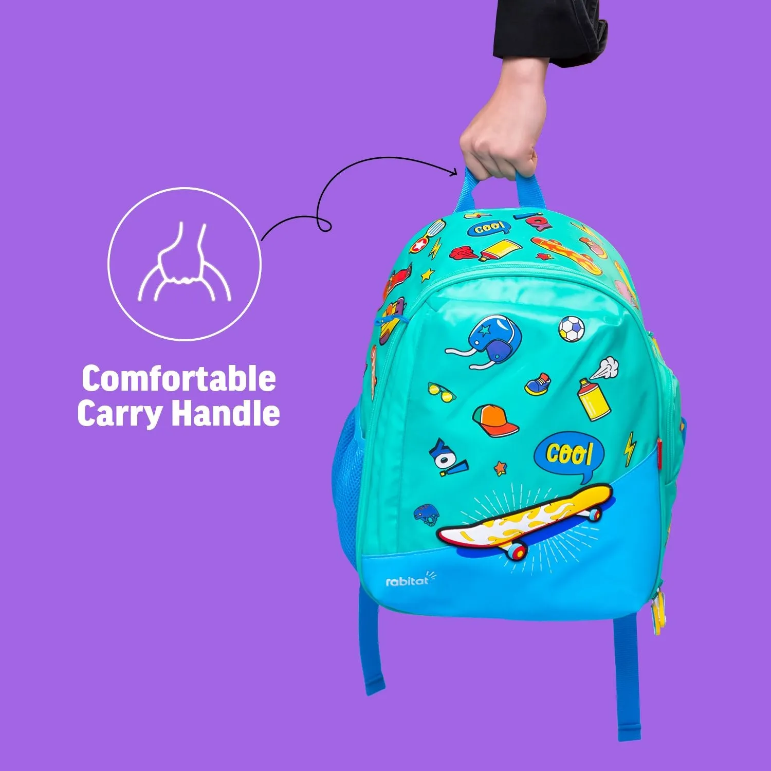 Rabitat Smash School Bag 14.5" - Shyguy