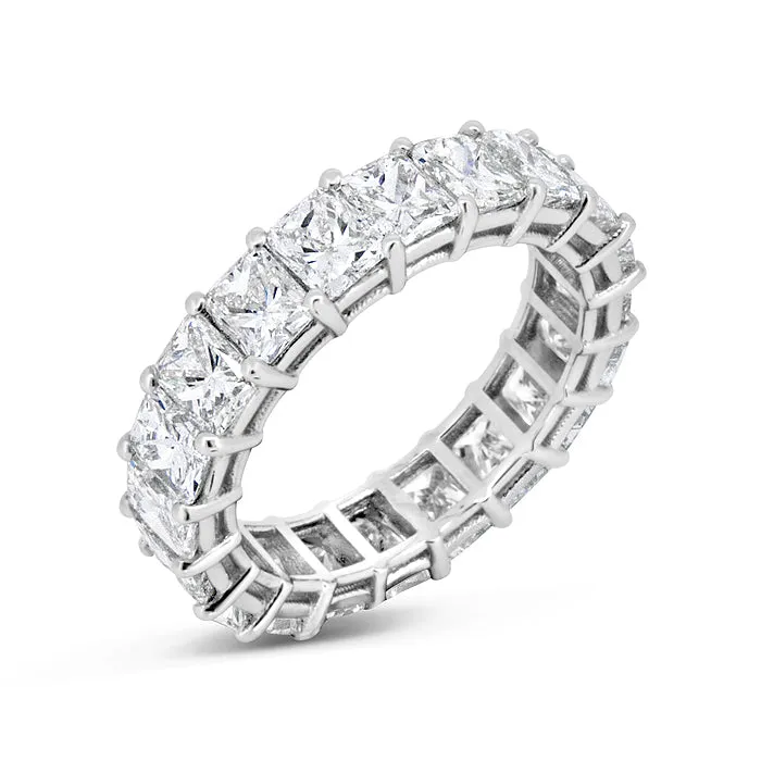 Radiant Cut Eternity Band