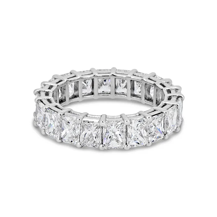 Radiant Cut Eternity Band