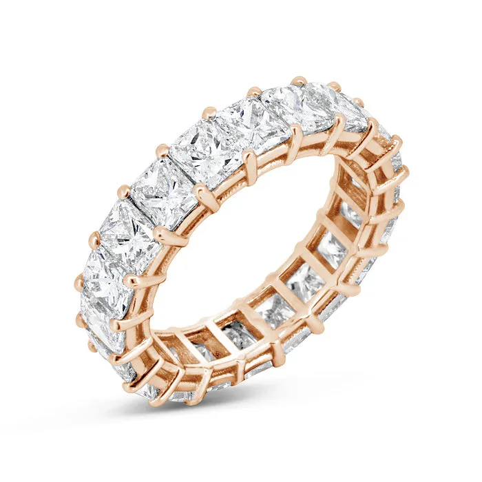Radiant Cut Eternity Band