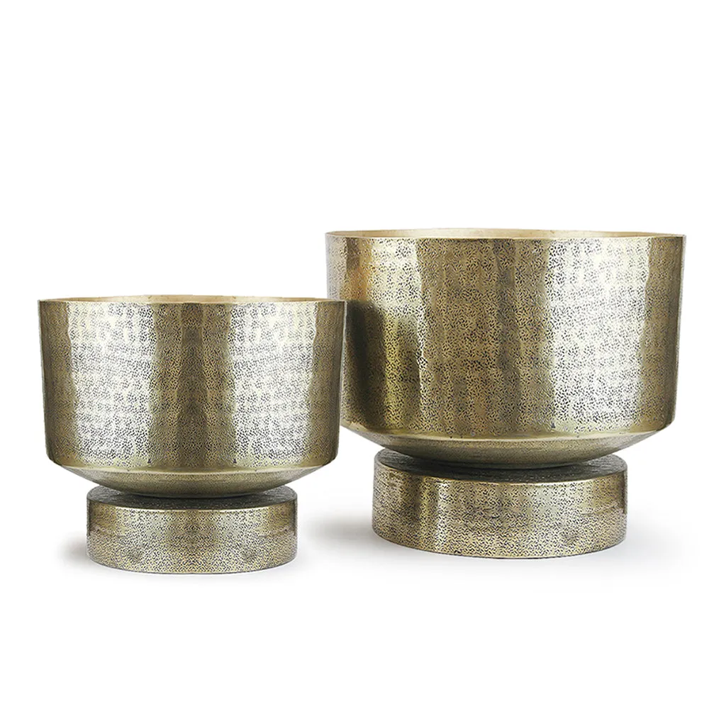 Radiant Metal Planter