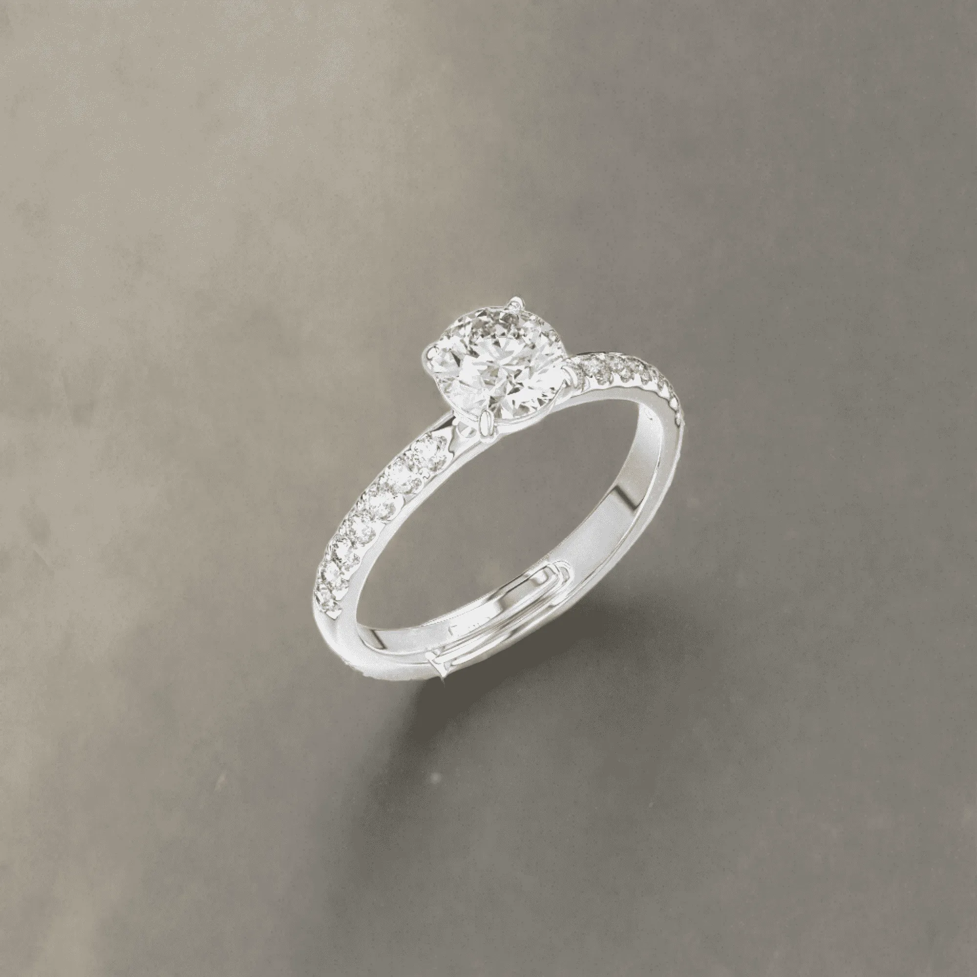 Radiant Solitaire Ring