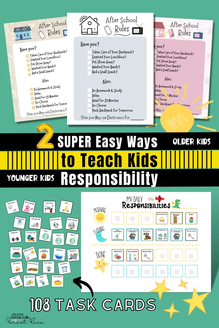 Responsibilities Bundle for Kids of all Ages