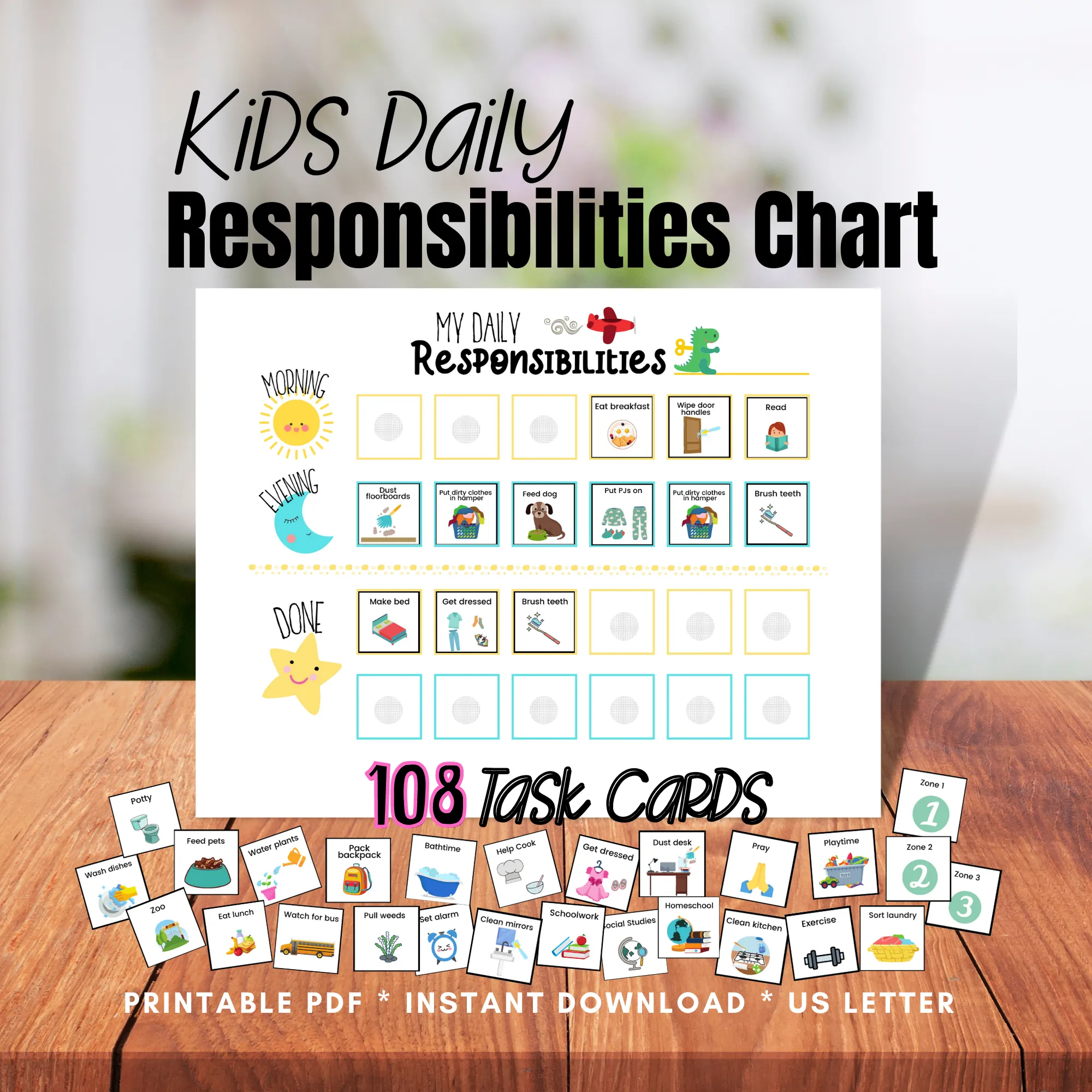 Responsibilities Bundle for Kids of all Ages