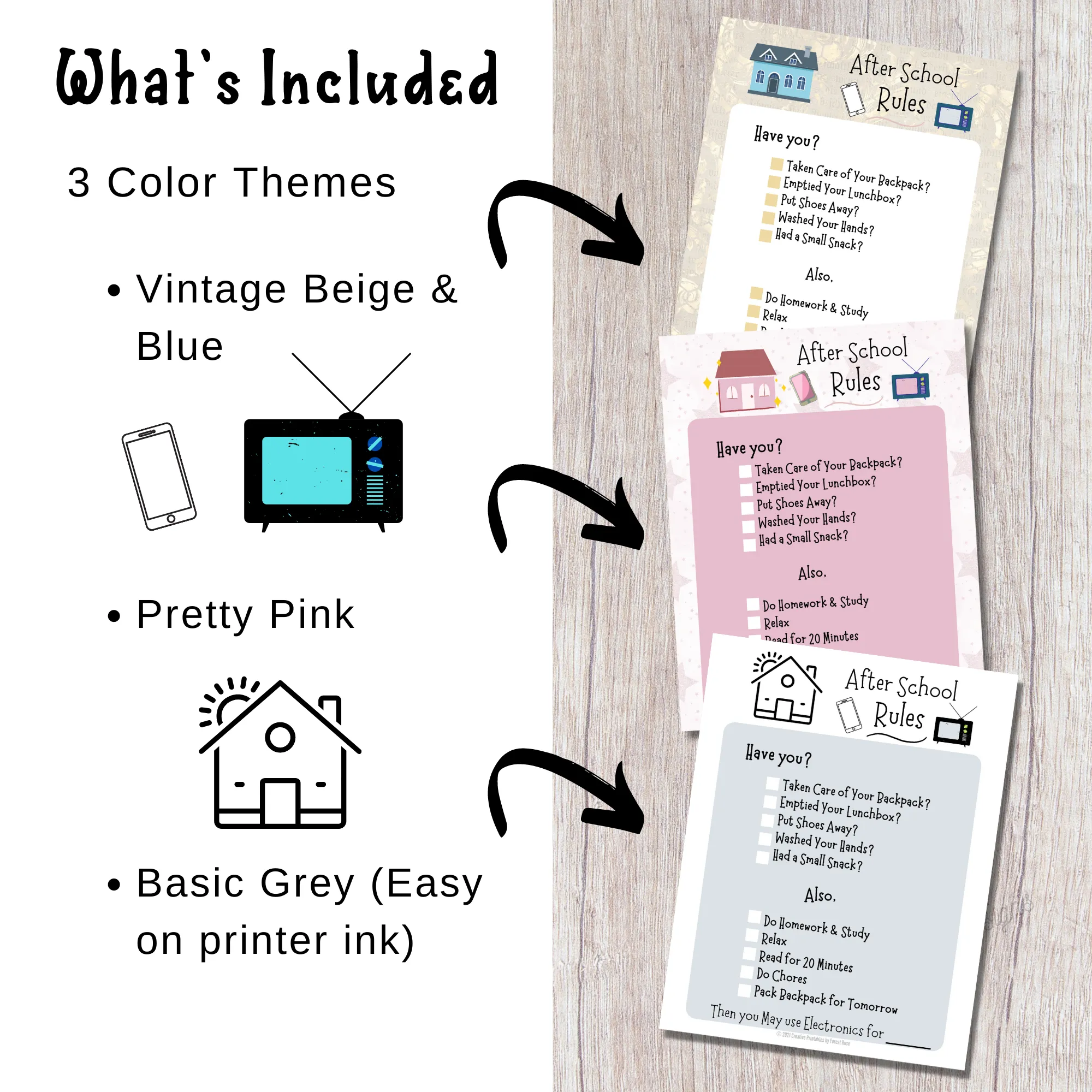 Responsibilities Bundle for Kids of all Ages