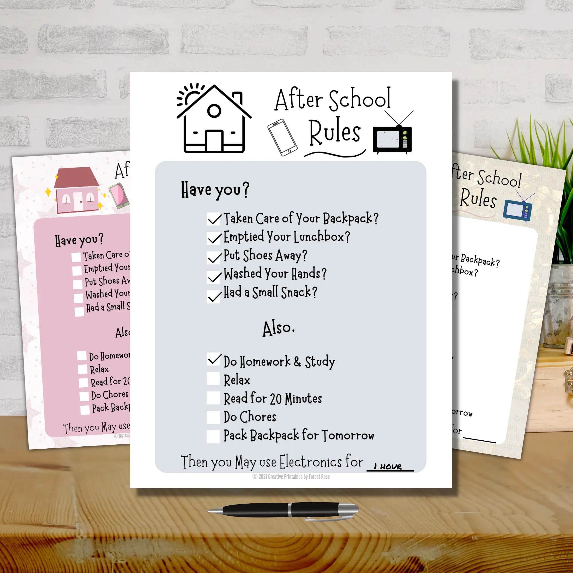 Responsibilities Bundle for Kids of all Ages
