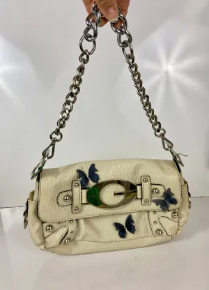 Reworked Vintage Y2k
Guess Studded Shoulder Bag with butterfly 🦋