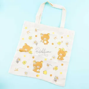 Rilakkuma & Kiiroitori Floral Perfume Tote Bag
