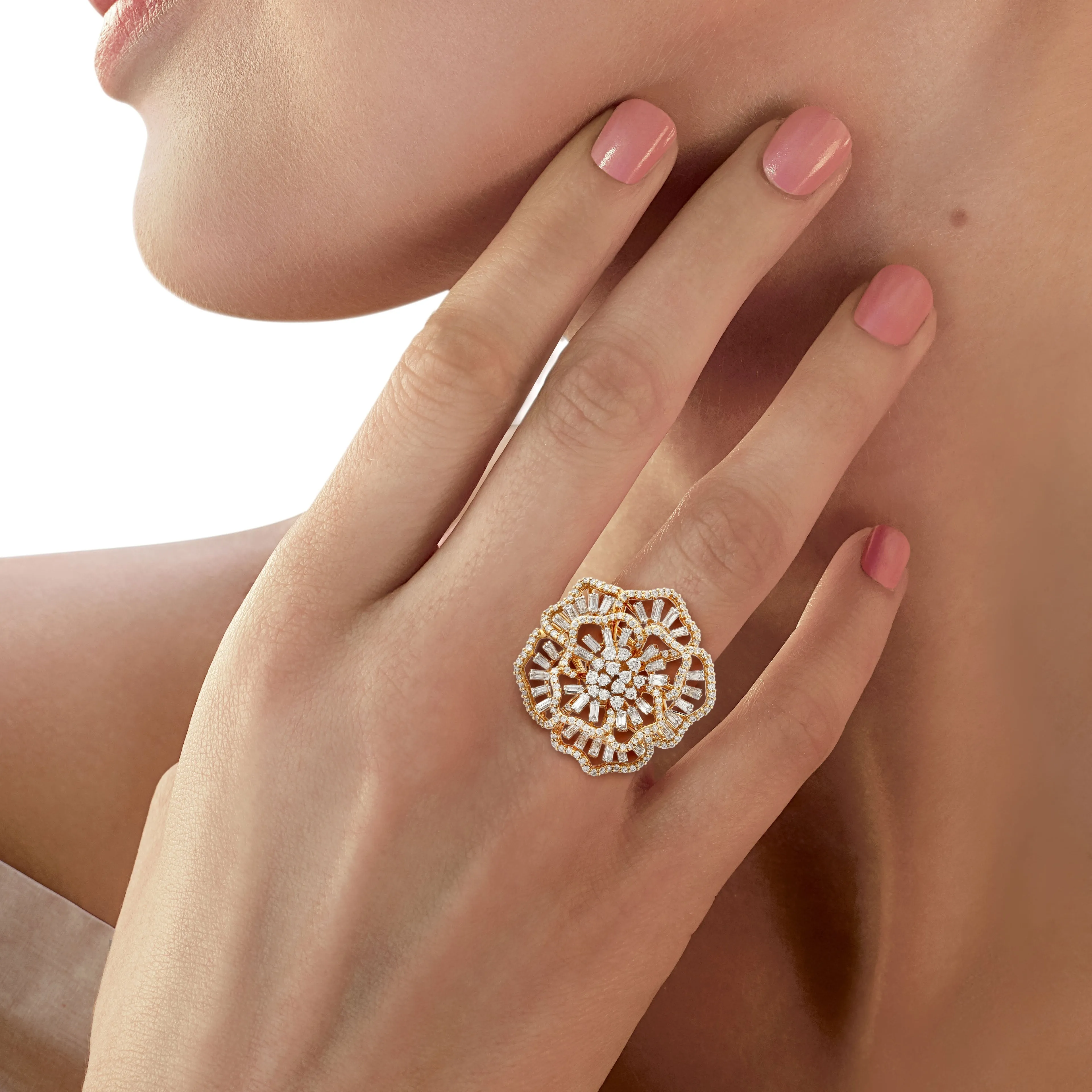 Scatter Waltz Bloom Diamond Ring