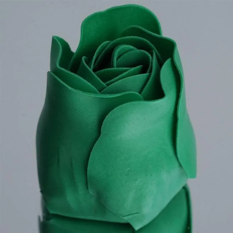 Scented Rose Soap Gift Box - Emerald Green