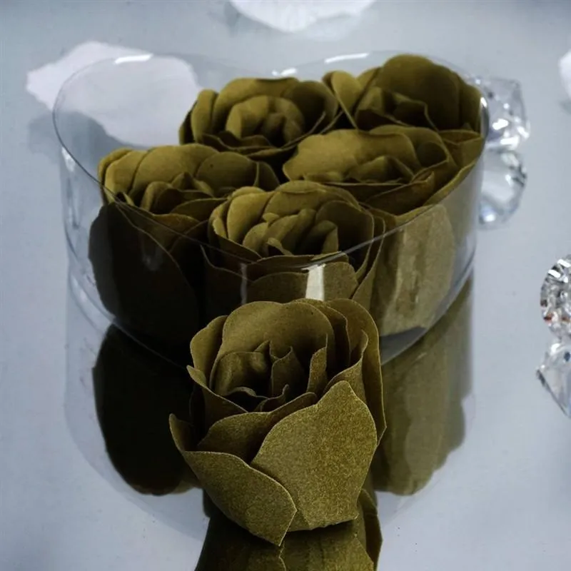 Scented Rose Soap Gift Box - Willow Green
