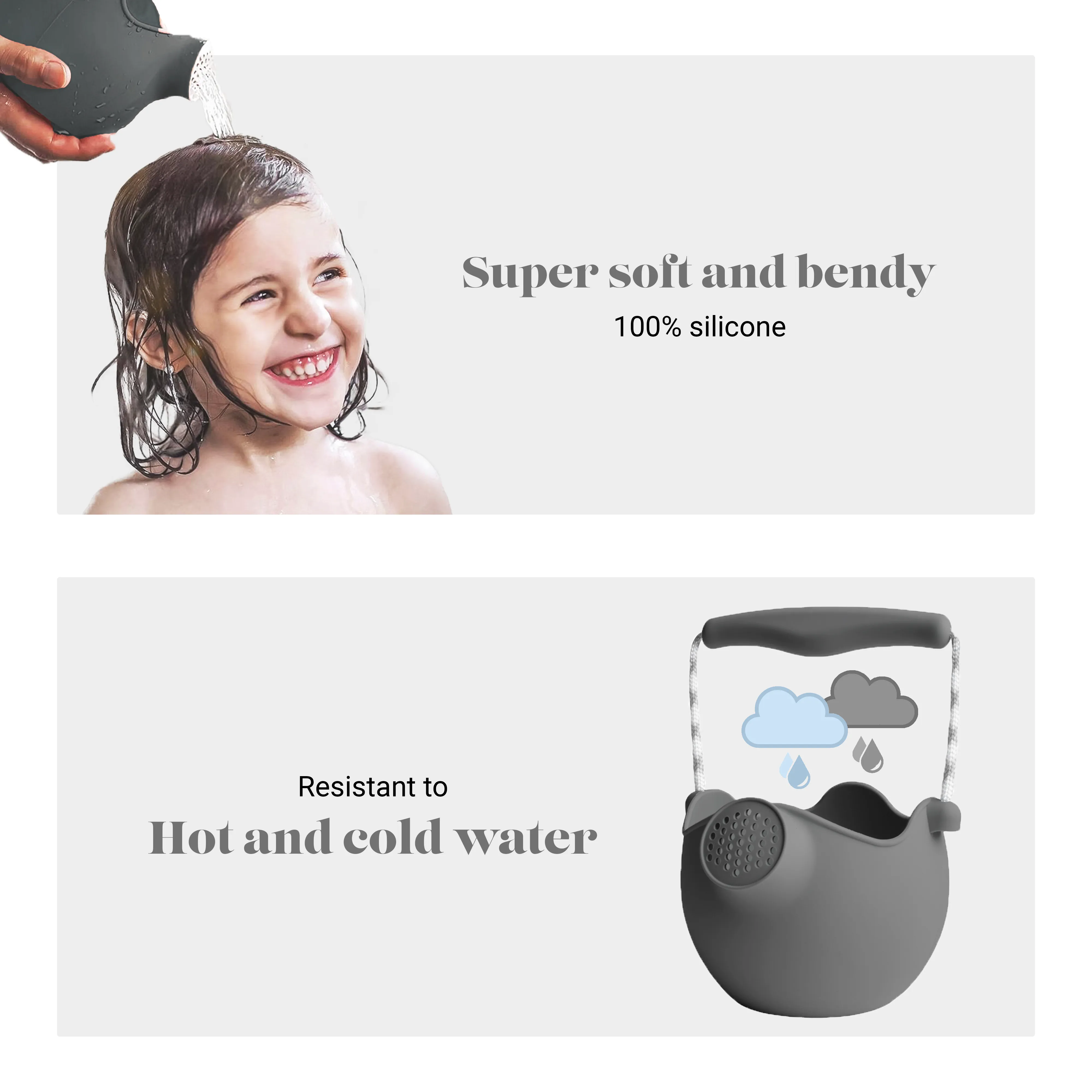 Scrunch - Watering Can Cool Grey