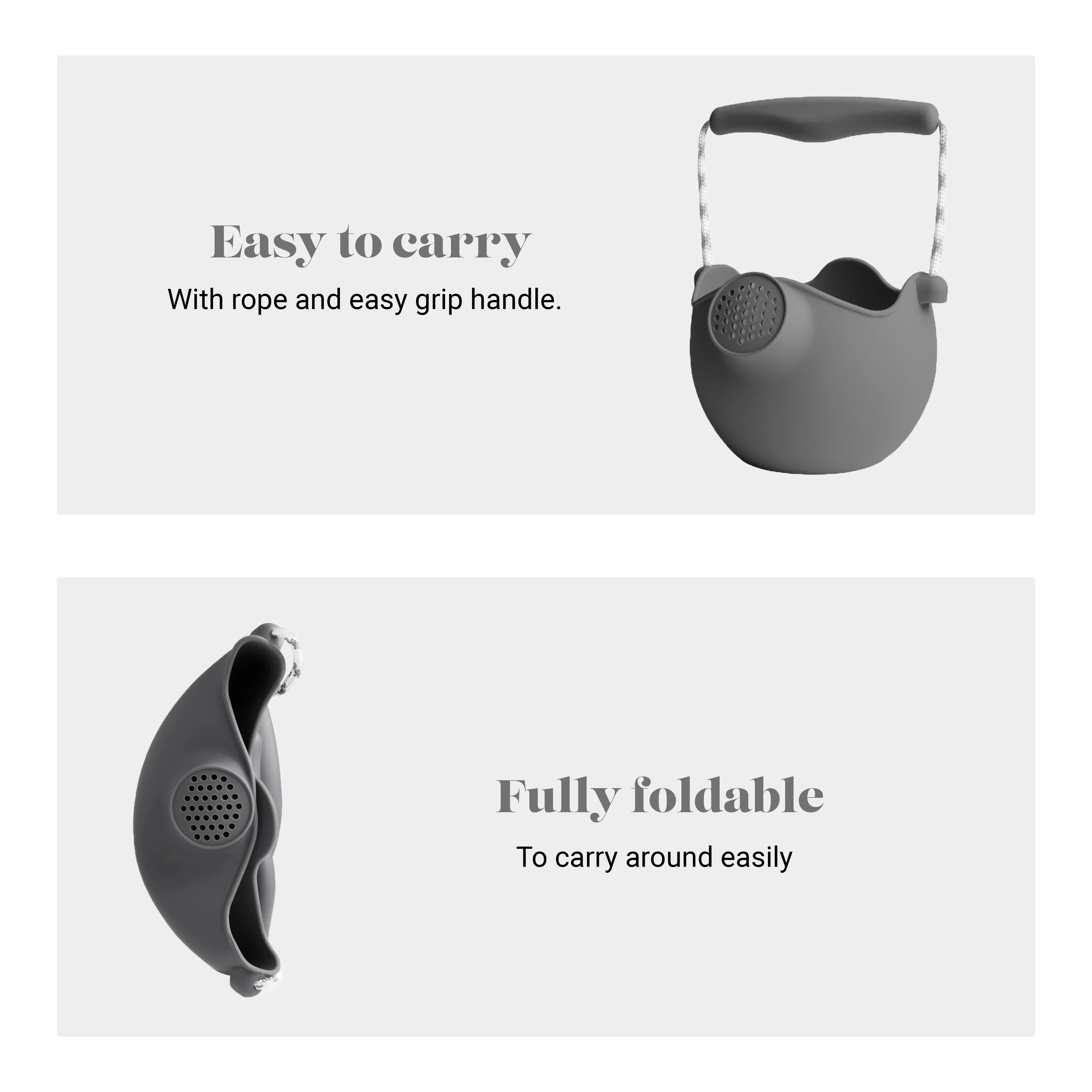 Scrunch - Watering Can Cool Grey