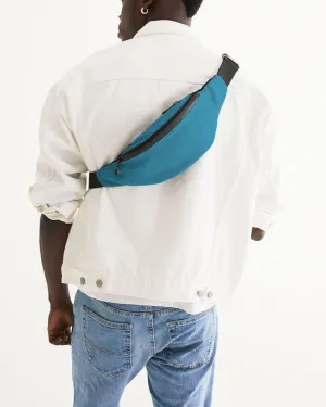 Shaded Pastel Cyan Belt Bag | C60M0Y0K30