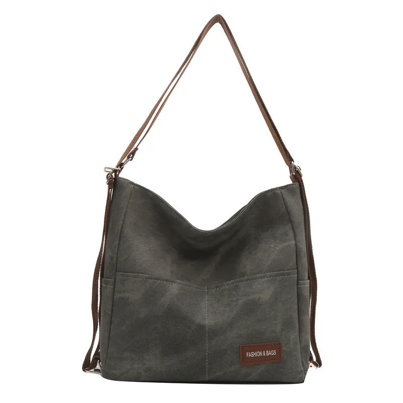 Shoulder Underarm Bag Retro Thickened Large Capacity
