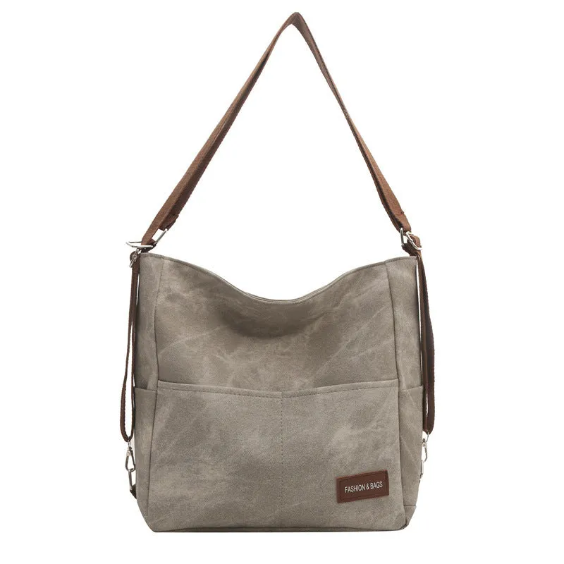 Shoulder Underarm Bag Retro Thickened Large Capacity
