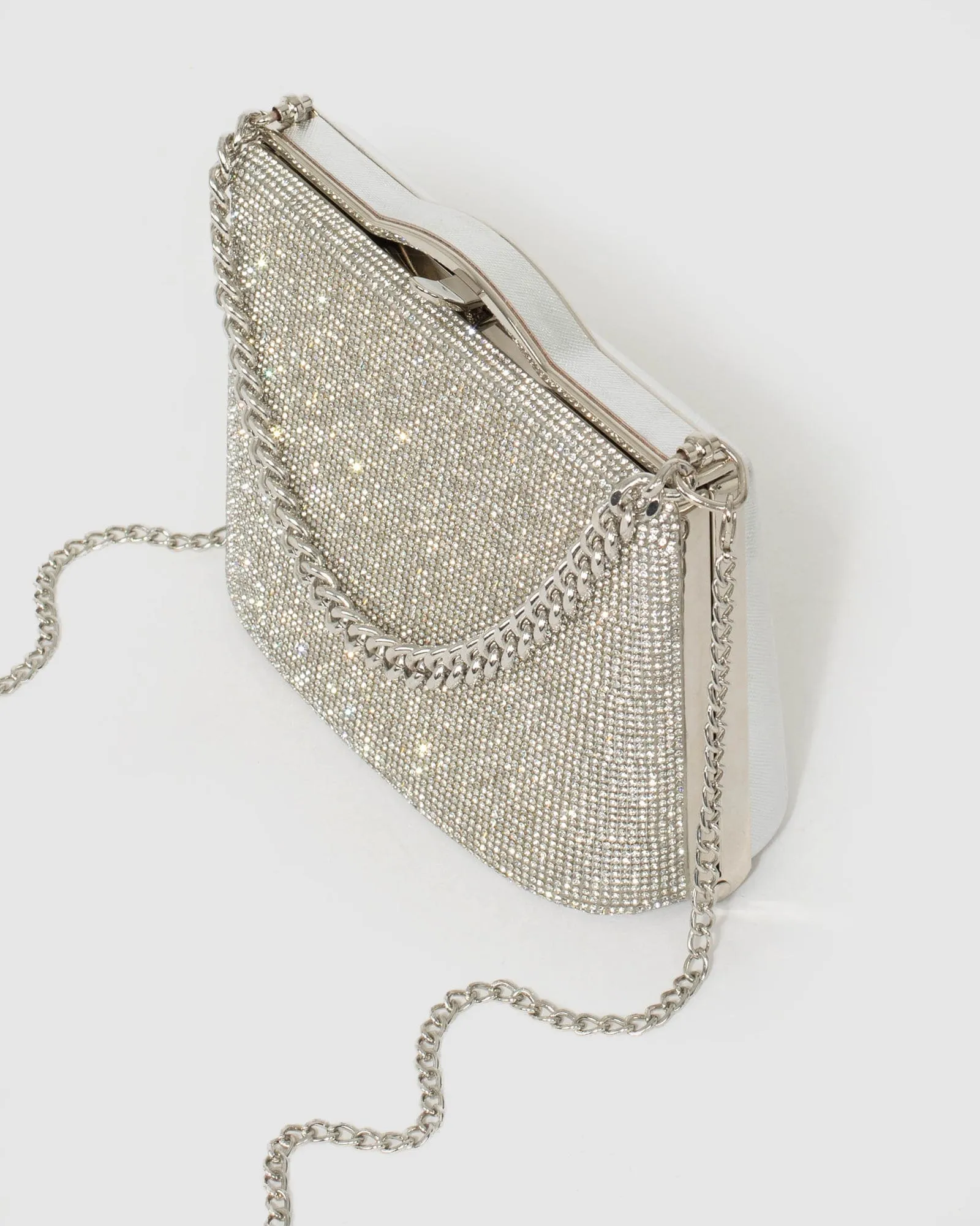 Silver Tullia Chain Bag