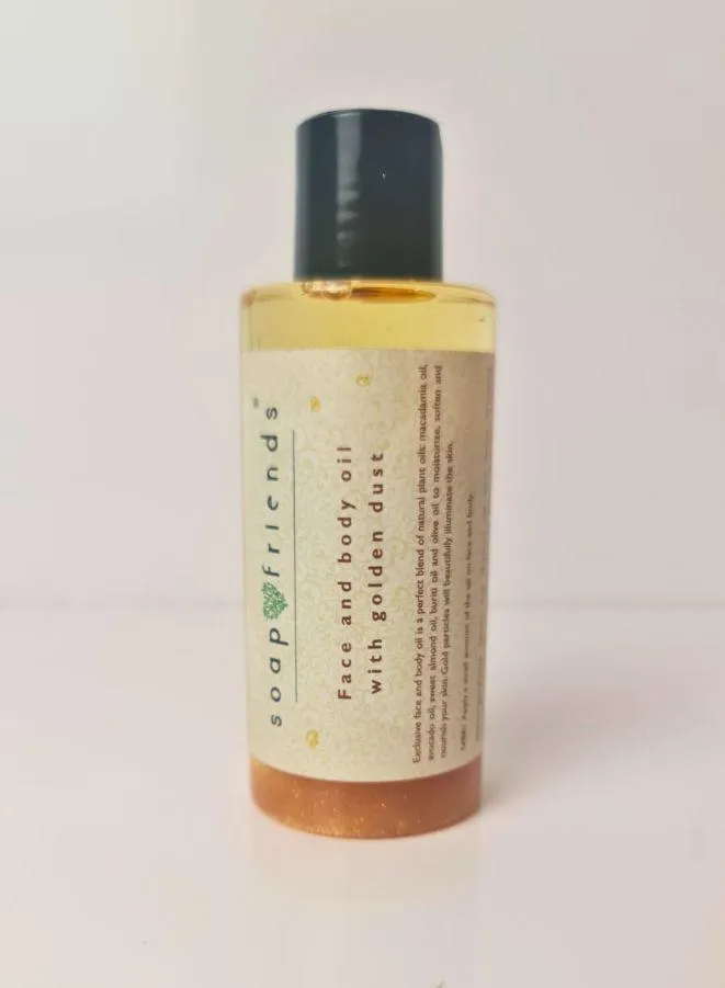 Soap&Friends Body Oil with Gold Dust | 150 ml
