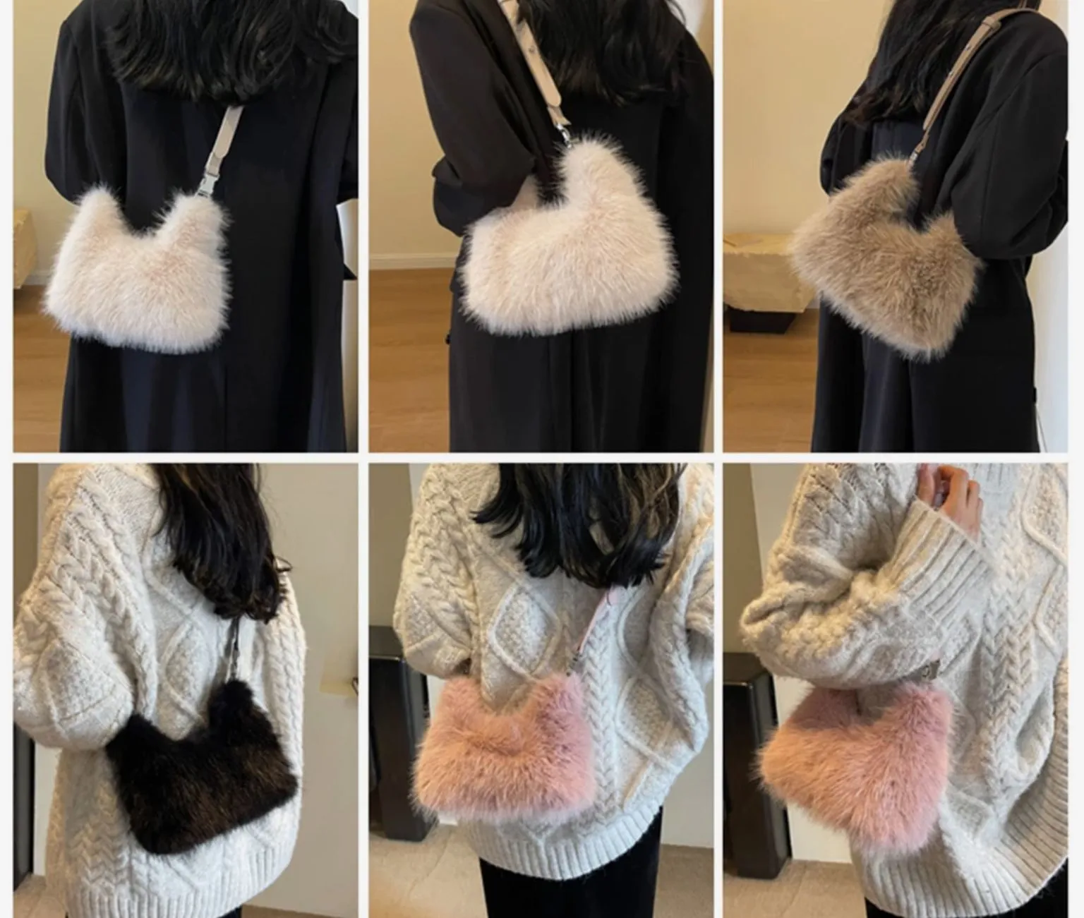 Softy Fur Hand bag