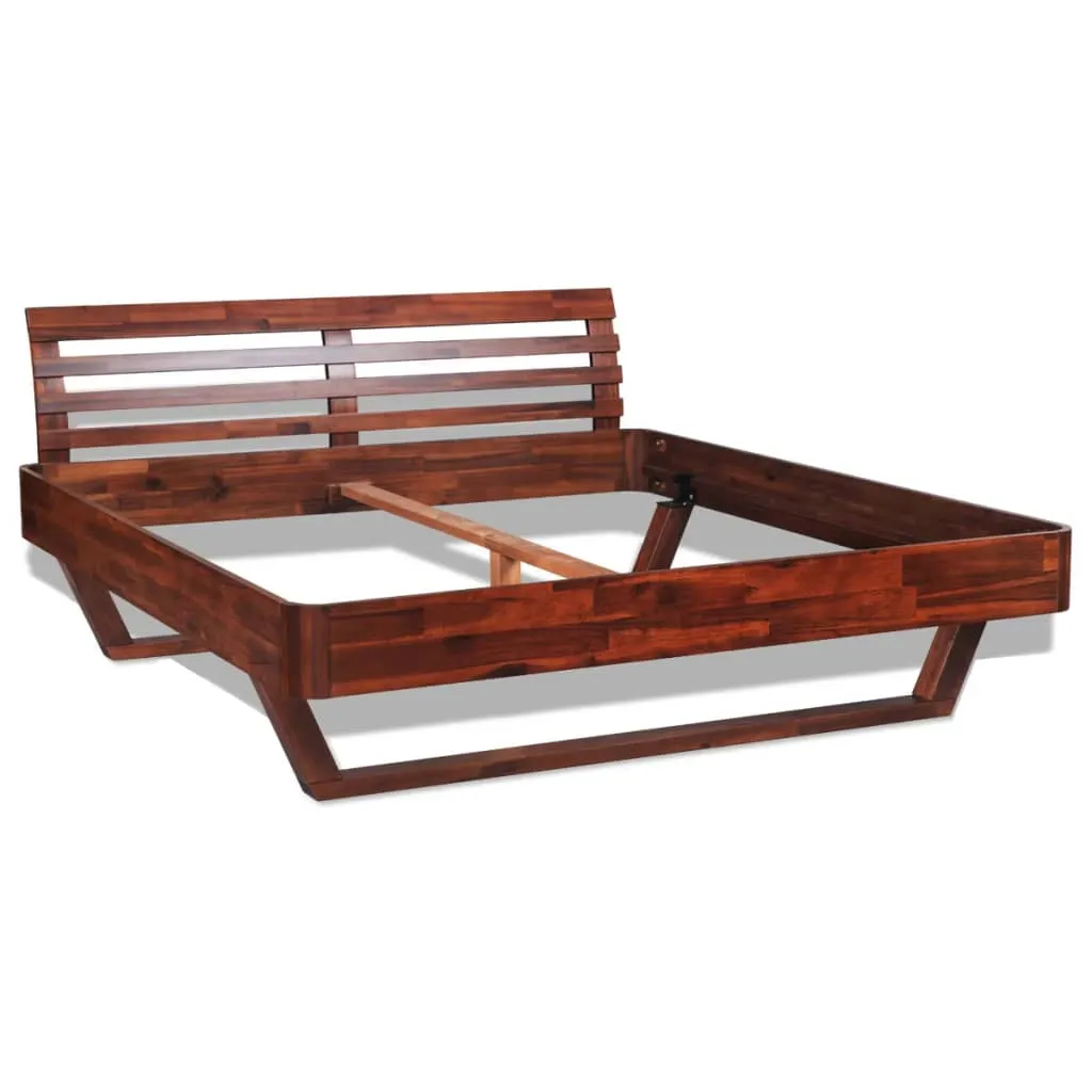 Solid Acacia Eco Wood Bed Frame