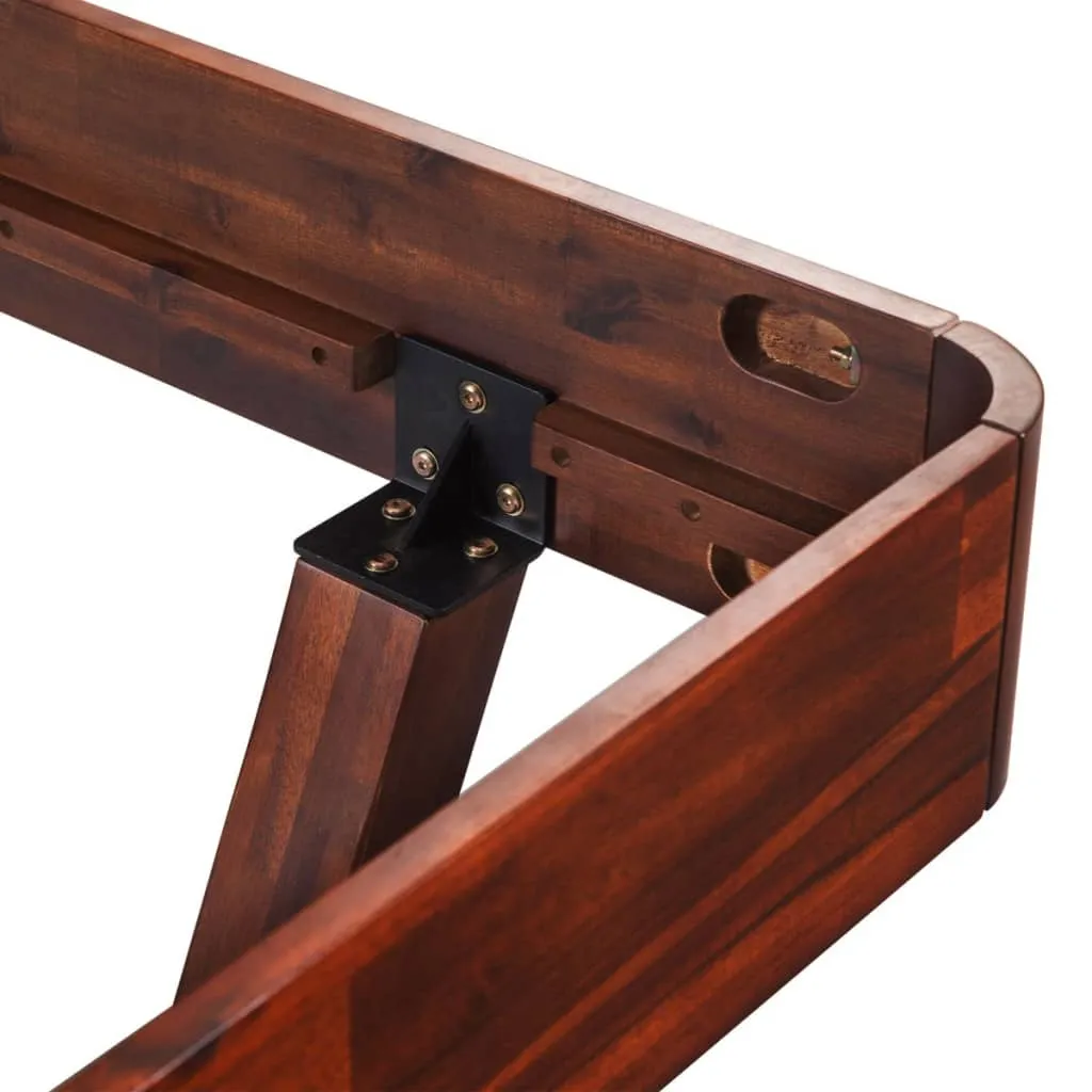 Solid Acacia Eco Wood Bed Frame