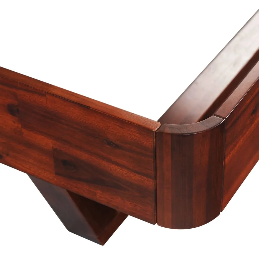 Solid Acacia Eco Wood Bed Frame