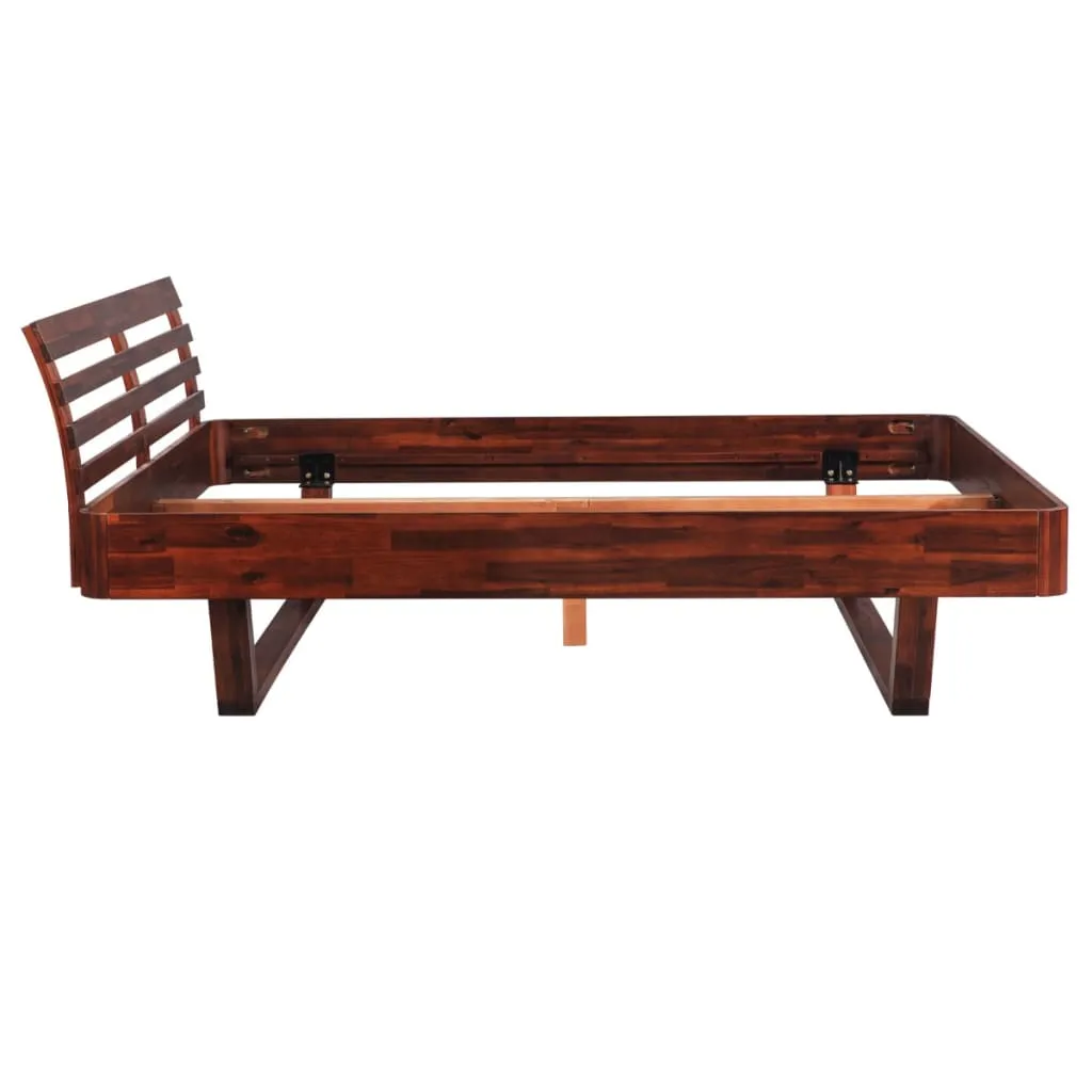 Solid Acacia Eco Wood Bed Frame