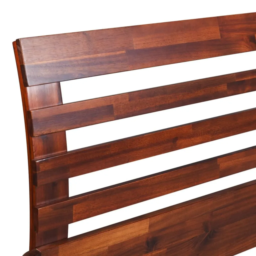 Solid Acacia Eco Wood Bed Frame