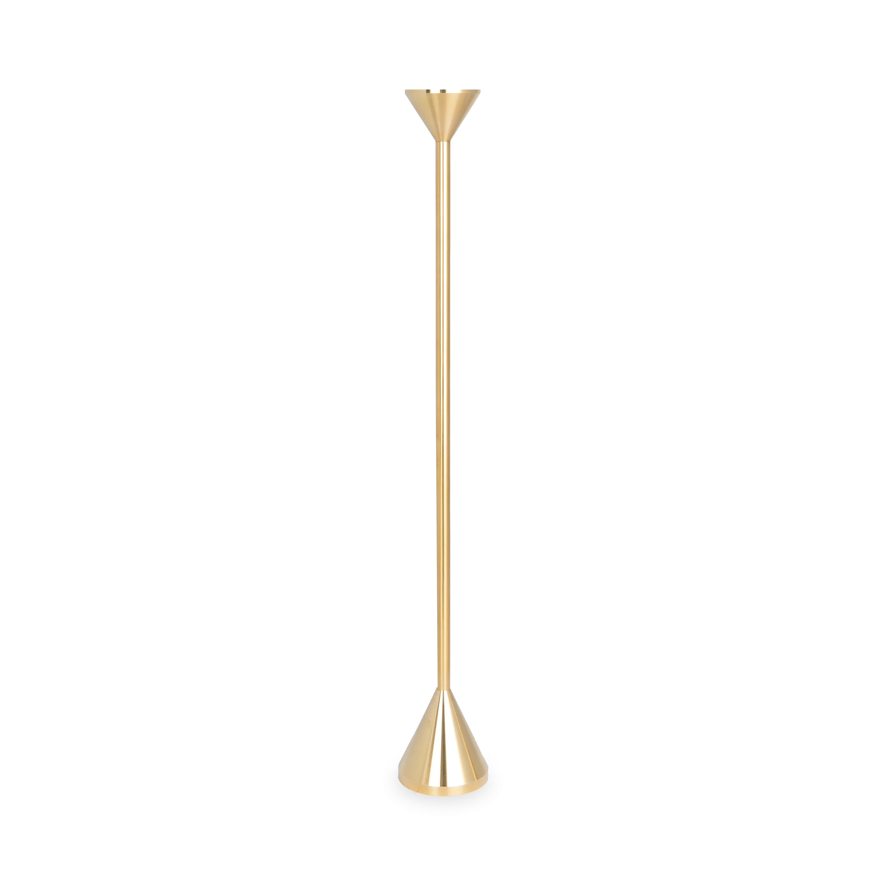 Solid Brass Cone Candleholder