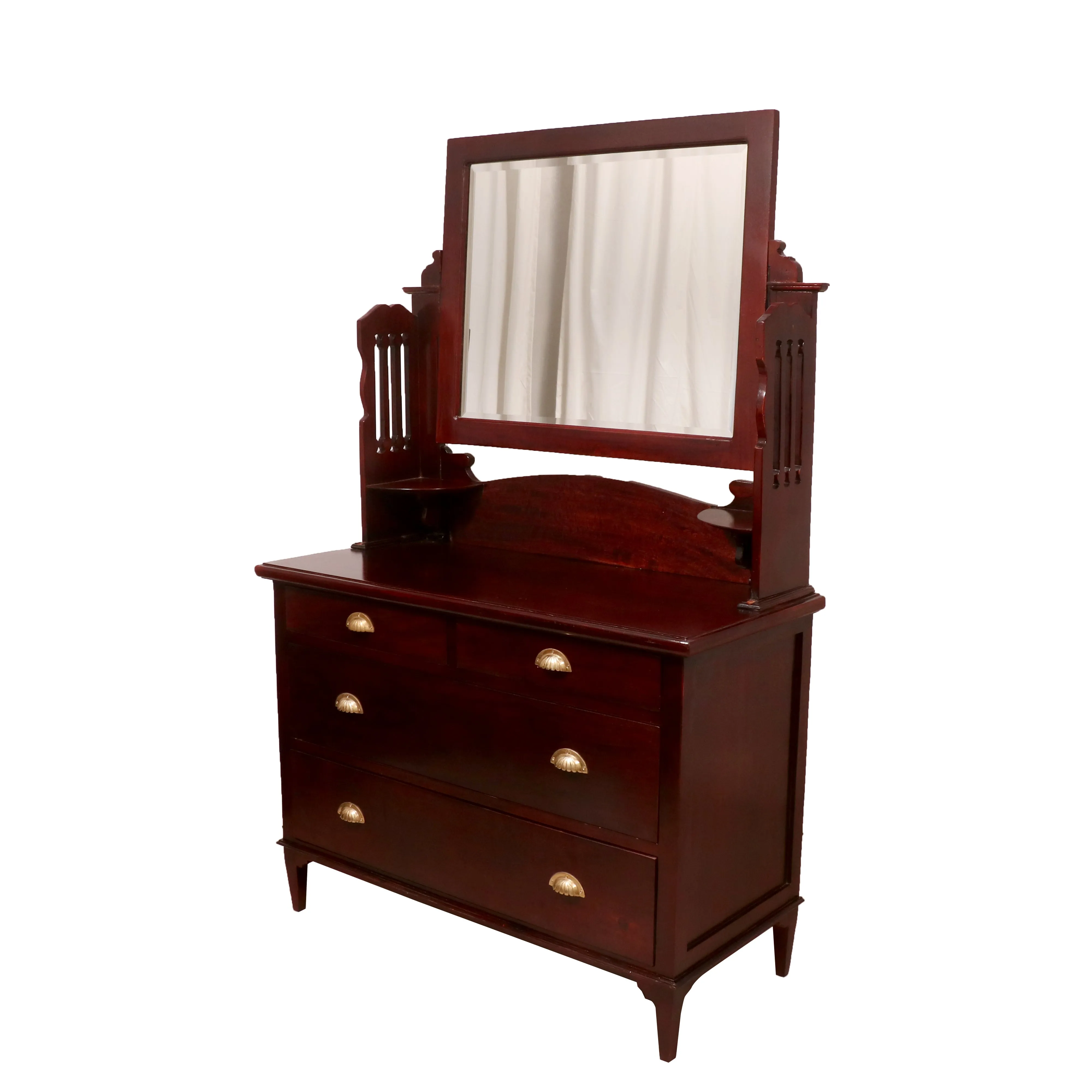 Solid Wood mirror Dresser