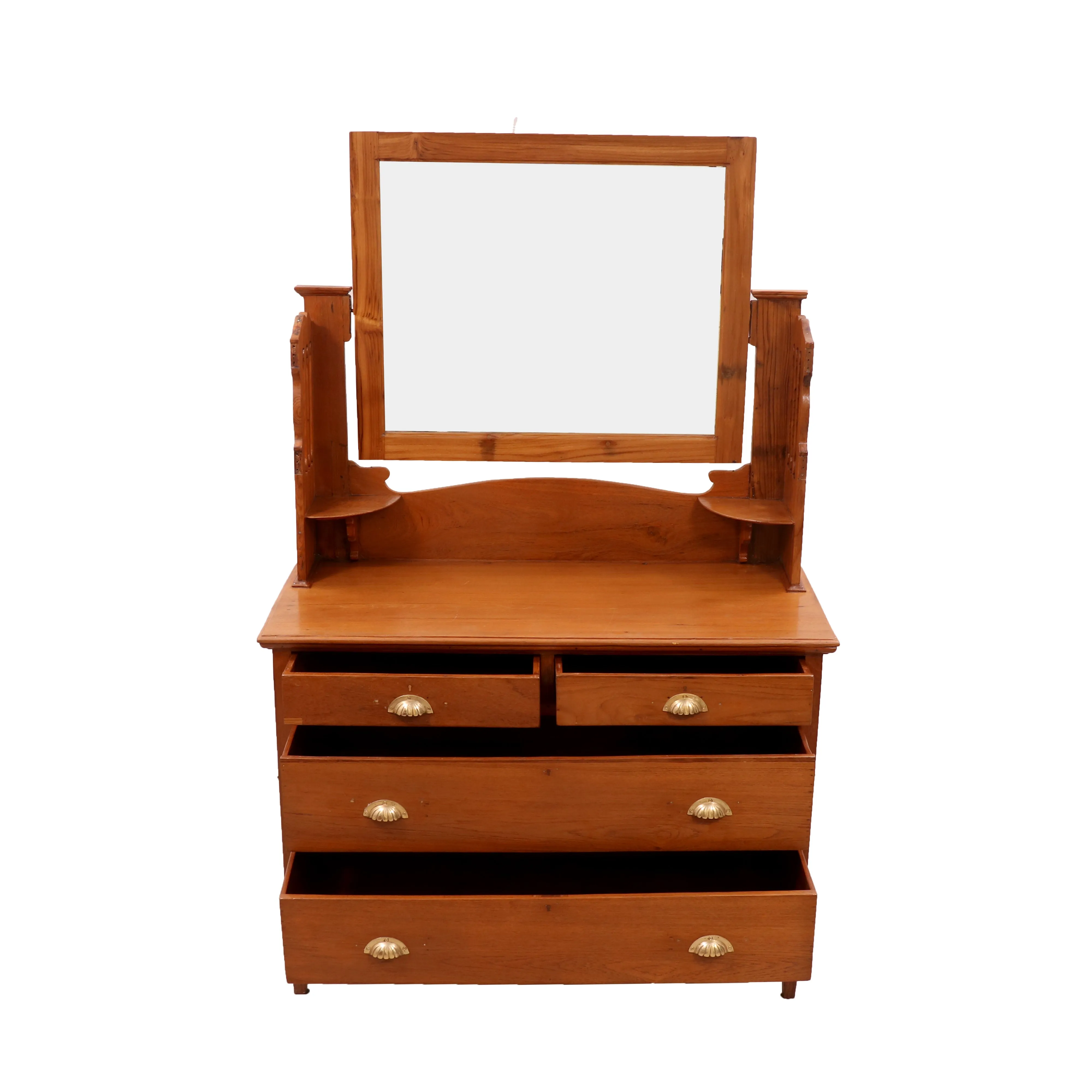 Solid Wood mirror Dresser