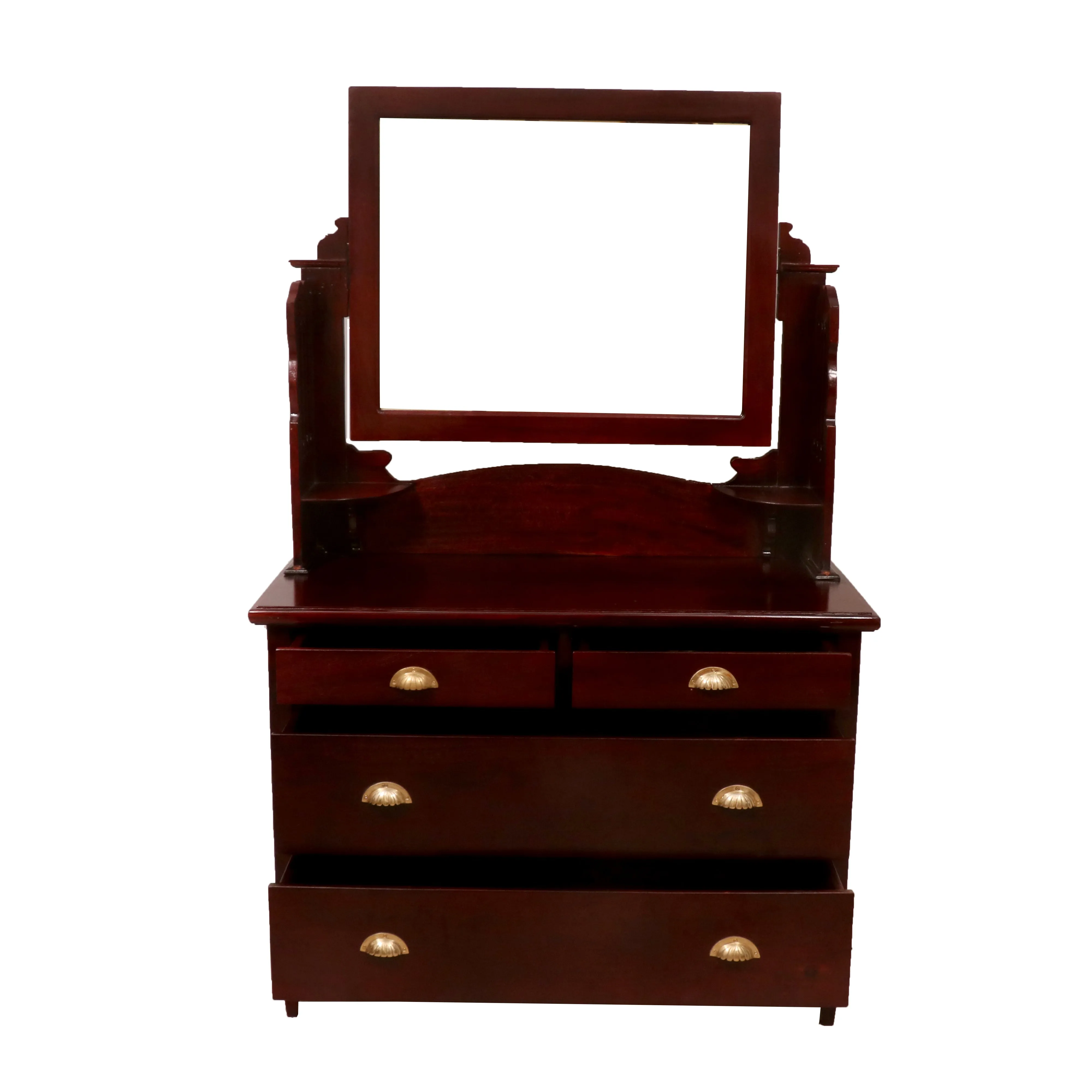 Solid Wood mirror Dresser
