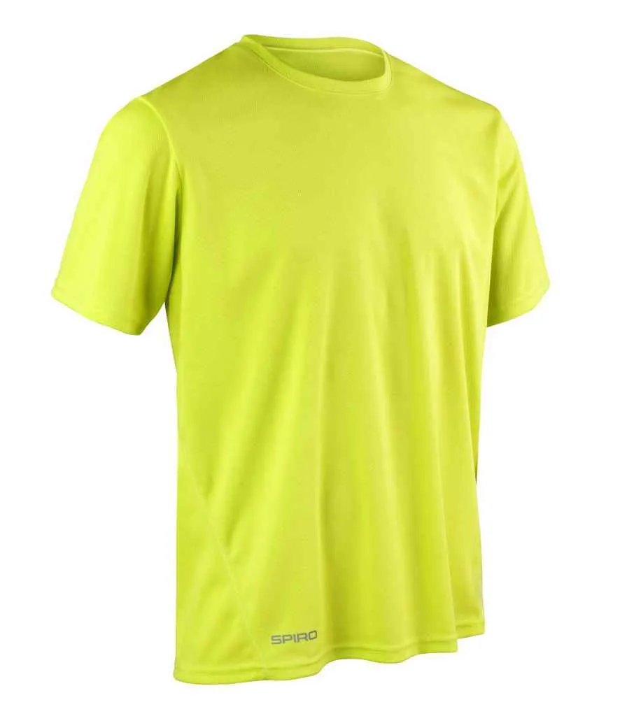 Spiro Quick Dry Performance T-Shirt | Lime Green