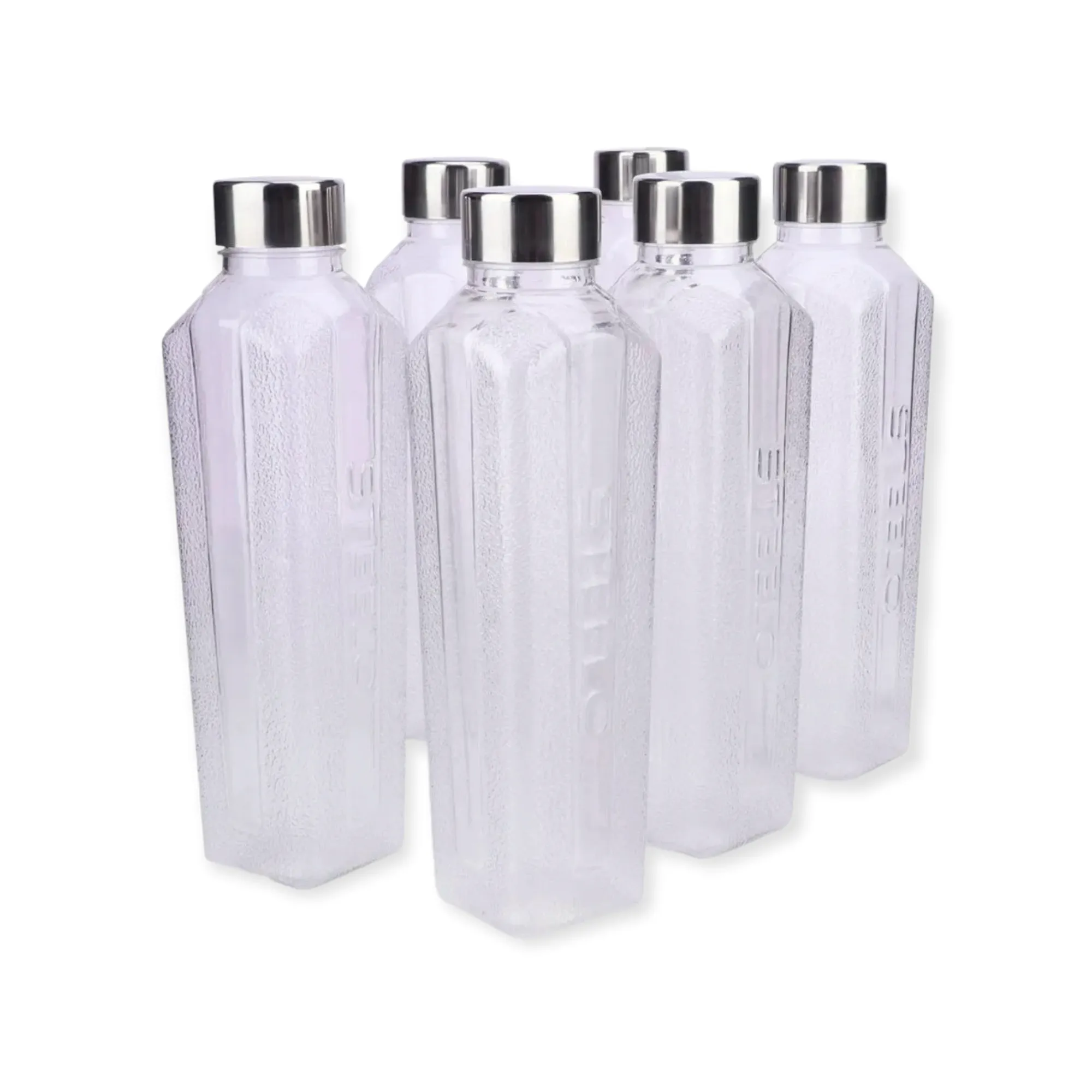 Sports Water Bottle 500ml Steelo Square