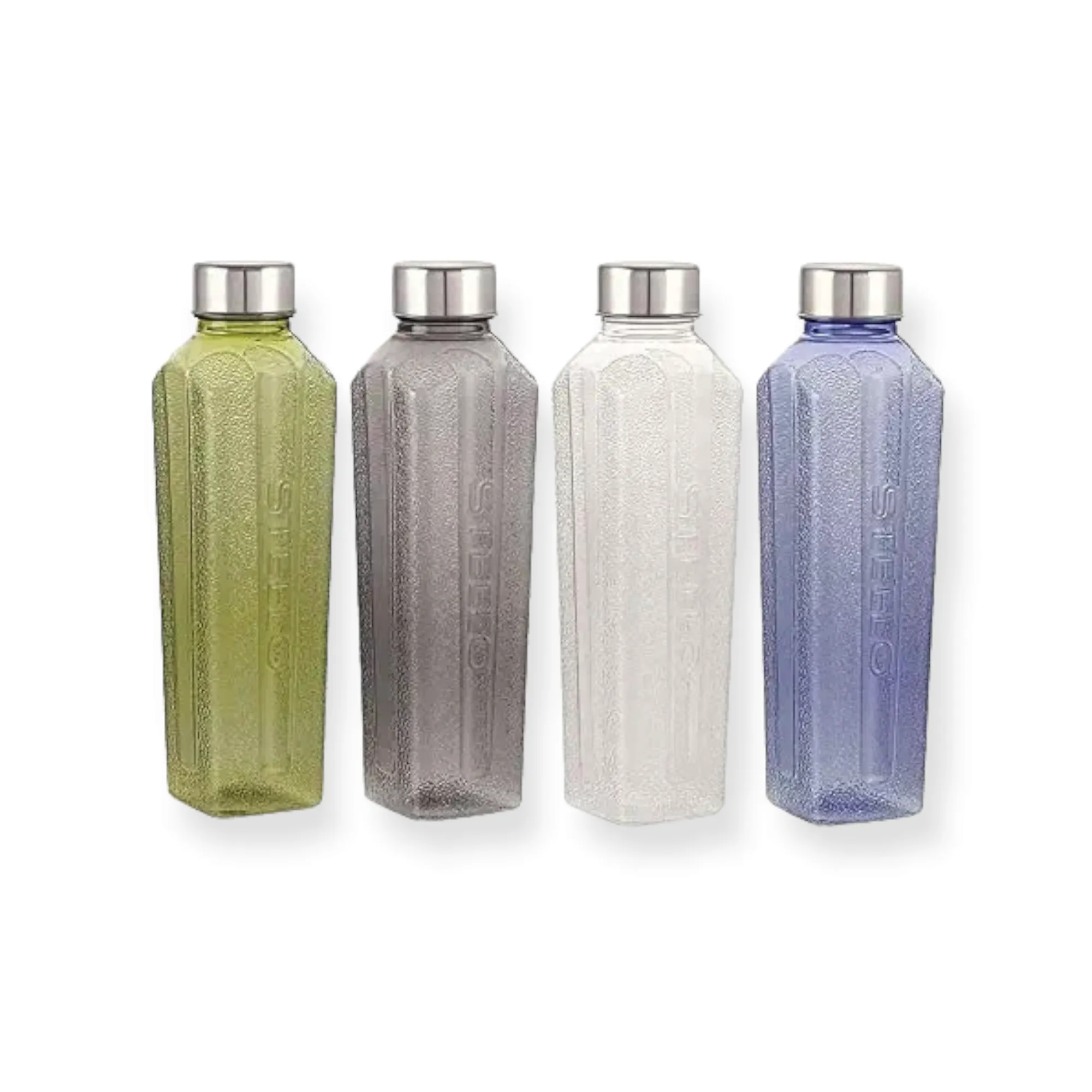 Sports Water Bottle 500ml Steelo Square