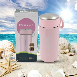 Stainless Steel Double Walled Vacuum Cup / Bottle (300 ML)