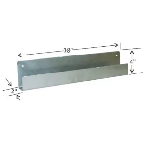 Stainless Steel Lance Holder | Horizontal