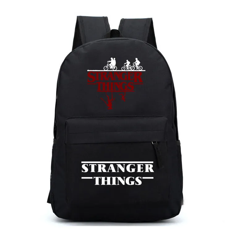 Stranger Things Backpack Cartoon Animation Men's and Women's Casual Fashion Student Backpack