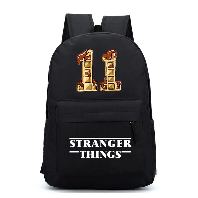 Stranger Things Backpack Cartoon Animation Men's and Women's Casual Fashion Student Backpack
