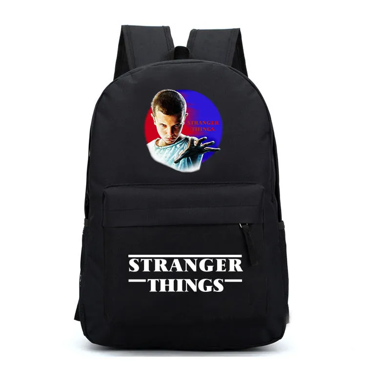 Stranger Things Backpack Cartoon Animation Men's and Women's Casual Fashion Student Backpack