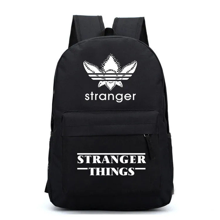 Stranger Things Backpack Cartoon Animation Men's and Women's Casual Fashion Student Backpack
