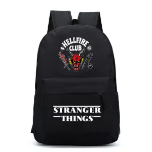 Stranger Things Backpack Cartoon Animation Men's and Women's Casual Fashion Student Backpack
