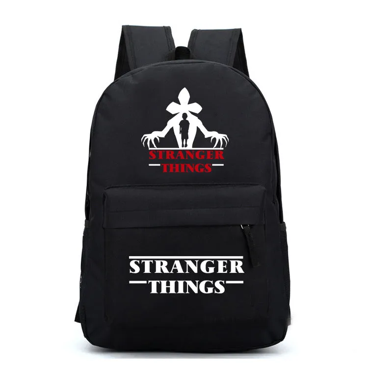 Stranger Things Backpack Cartoon Animation Men's and Women's Casual Fashion Student Backpack