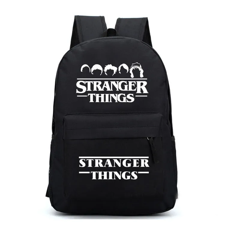 Stranger Things Backpack Cartoon Animation Men's and Women's Casual Fashion Student Backpack
