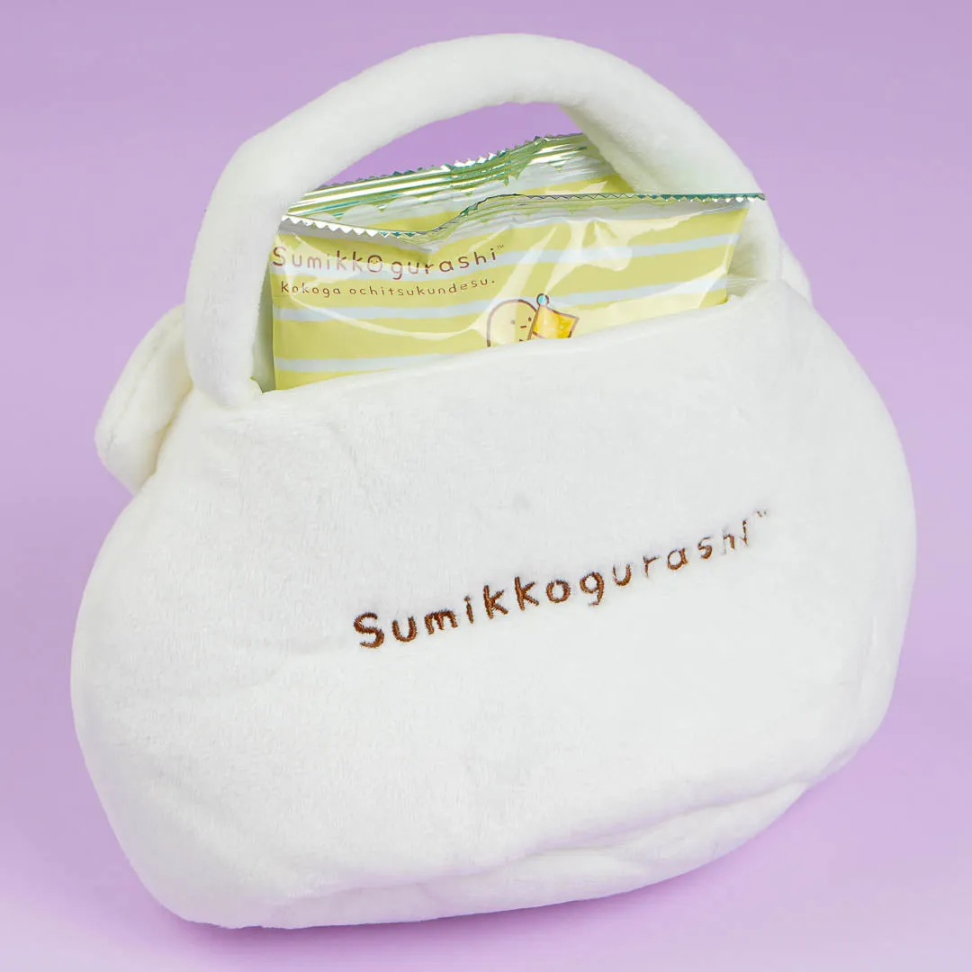 Sumikko Gurashi Plush Bag With Snacks - Shirokuma