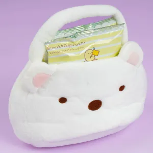 Sumikko Gurashi Plush Bag With Snacks - Shirokuma